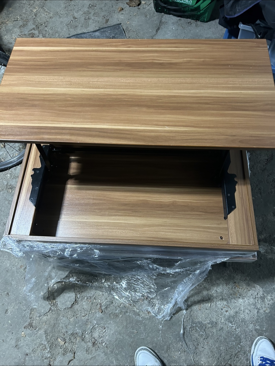 Lift-Top Coffee Table with Storage - photo 4