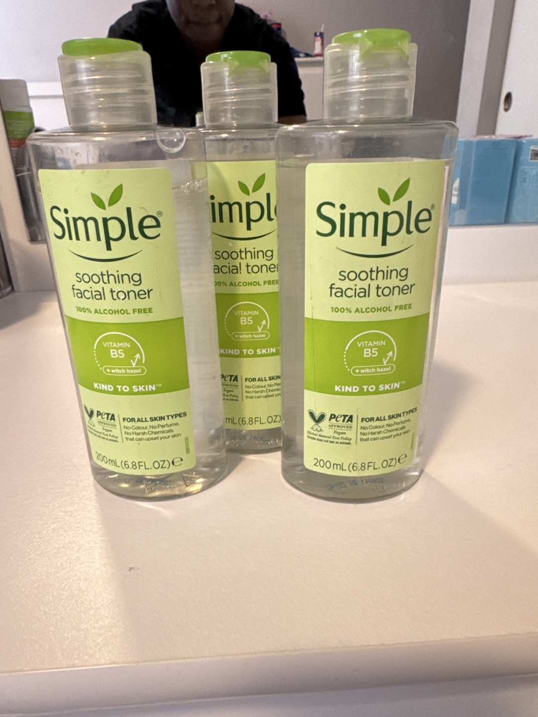 Three Simple Soothing Facial Toners (200ml)