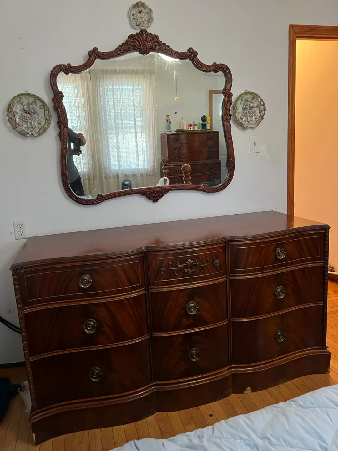 Vintage Wide 9-Drawer Dresser (Holds a Lot) thumbnail