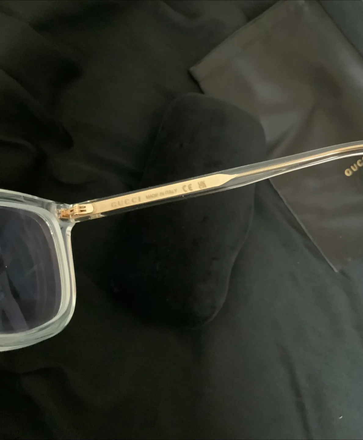 Gucci Clear Frame Glasses image indicator(2)