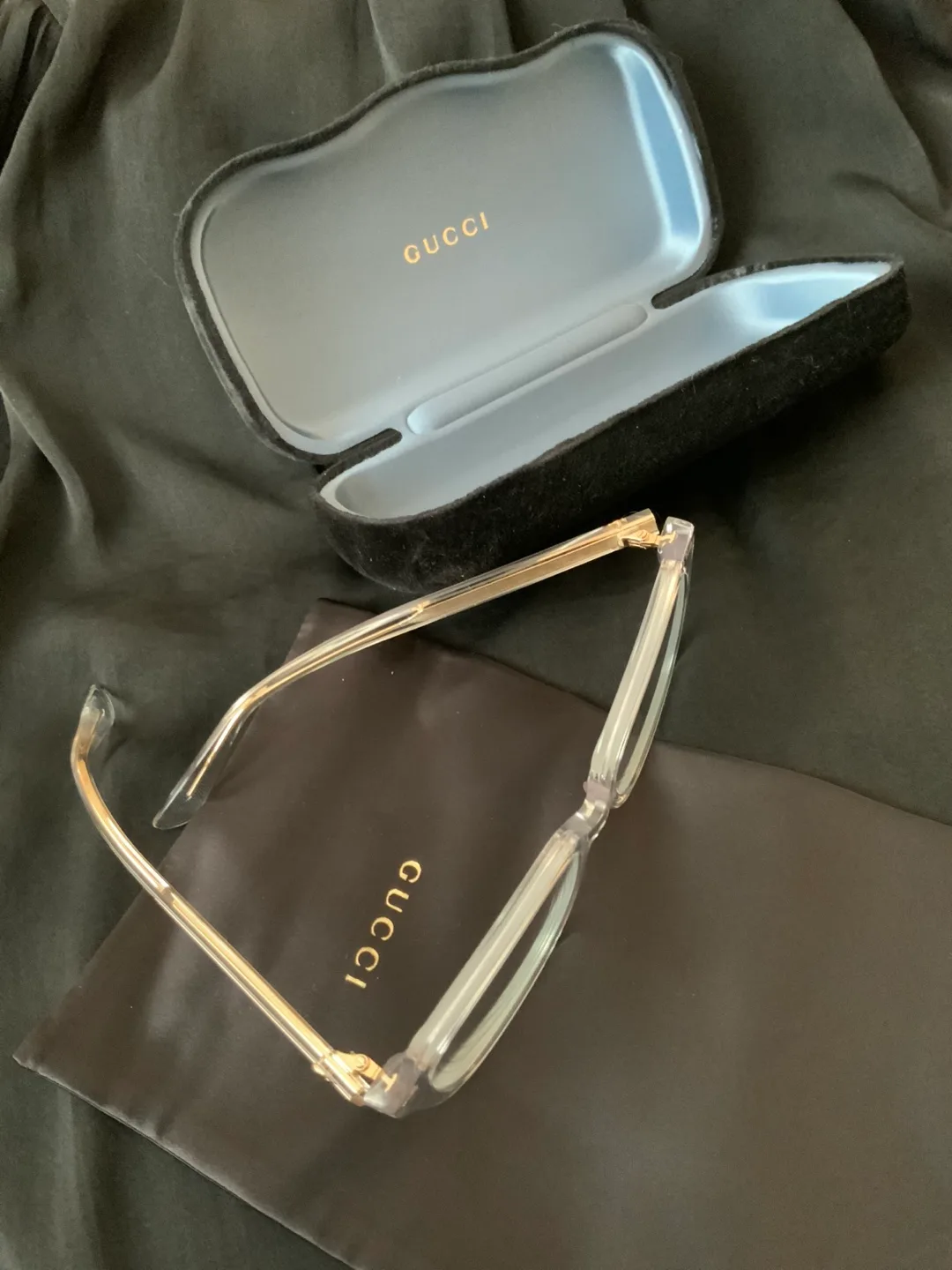 Gucci Clear Frame Glasses image indicator(4)