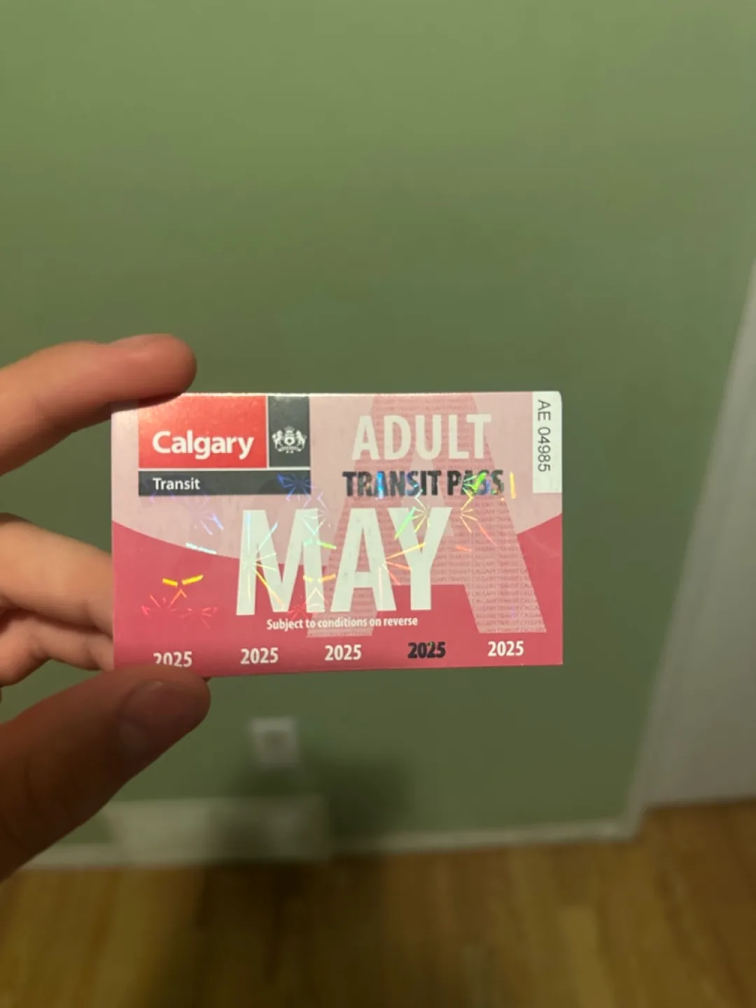Calgary Transit May 2025 Adult Pass thumbnail