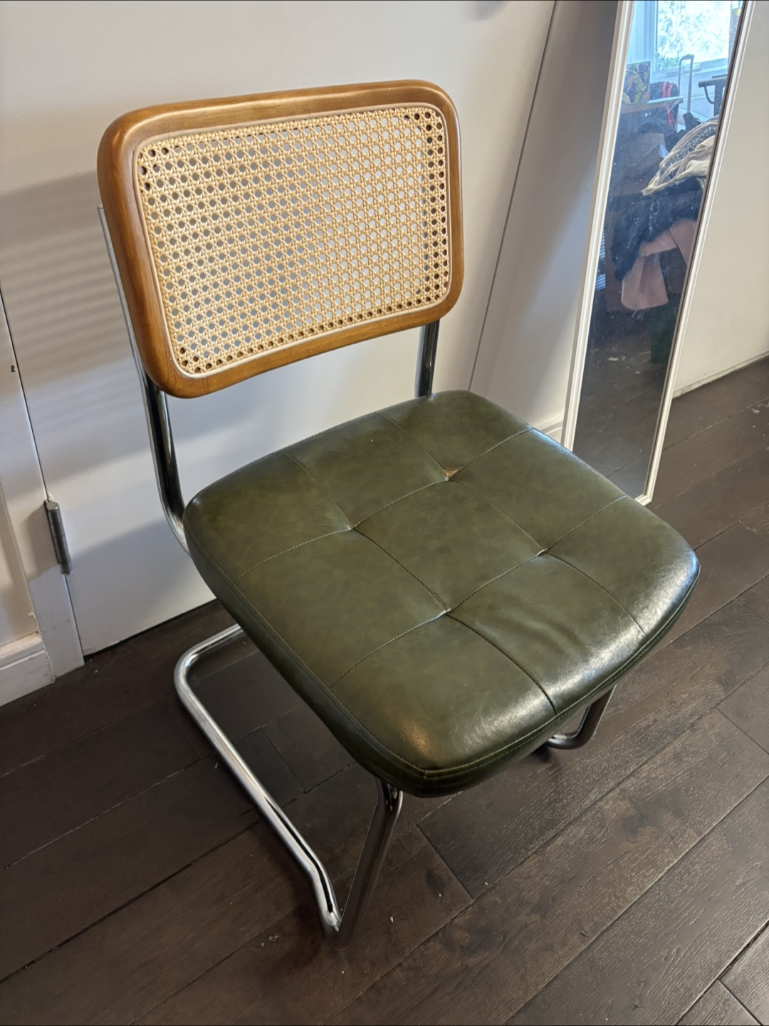 Mid-Century Modern Cane Back Chair (4 units)