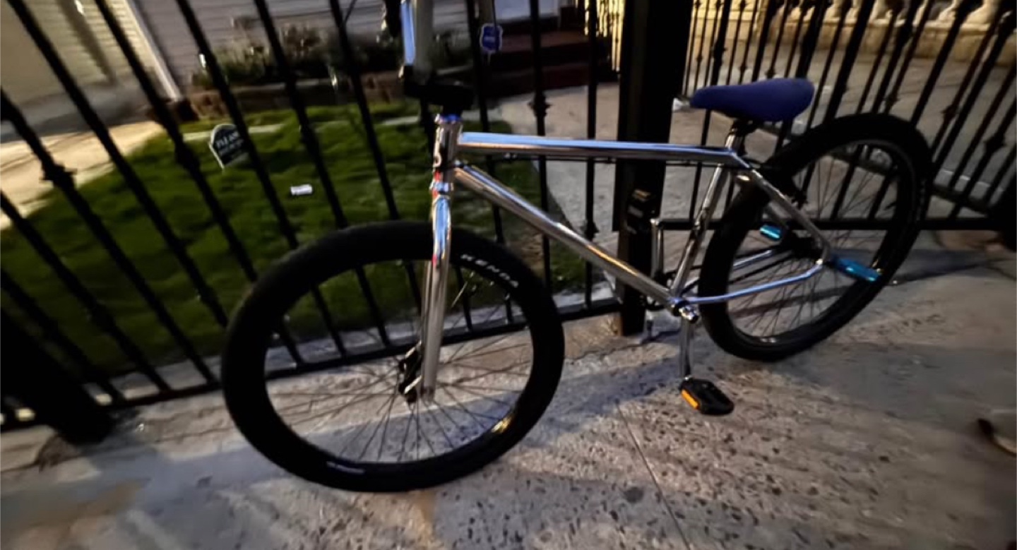 26" Chrome BMX Bike