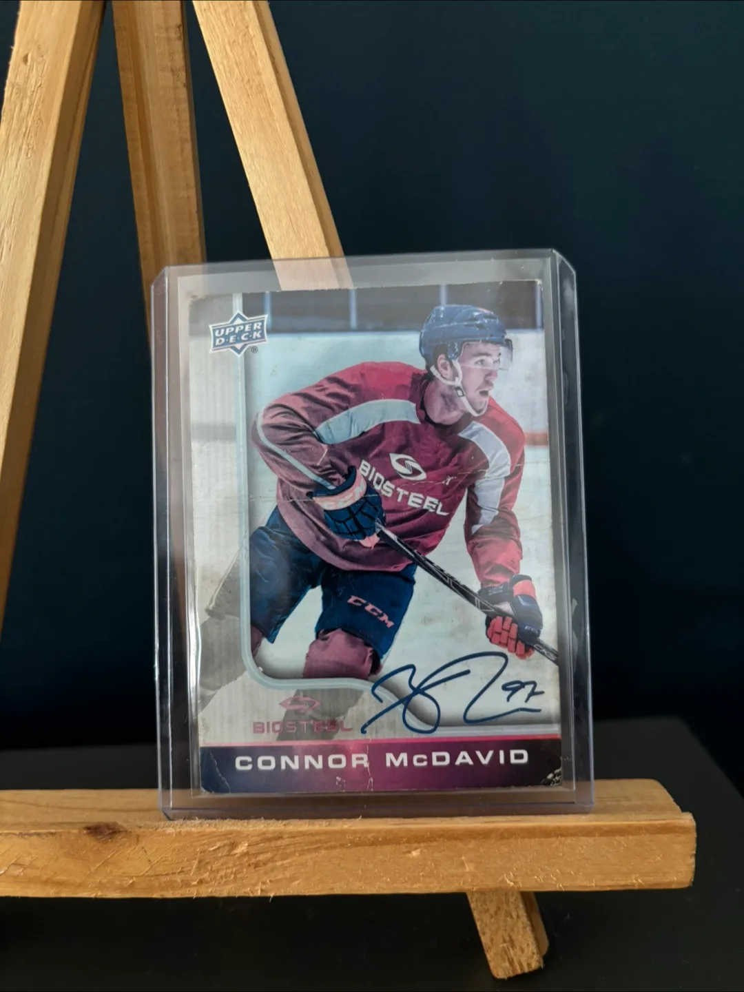 NHL Connor Mcdavid BIOSTEEL Event Exclusive Trading Card thumbnail