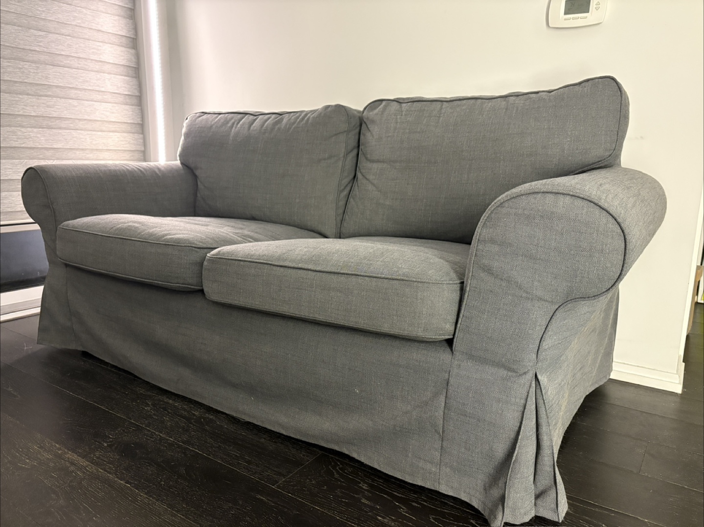 IKEA UPPLAND Loveseat - Hakebo Dark Grey - photo 2