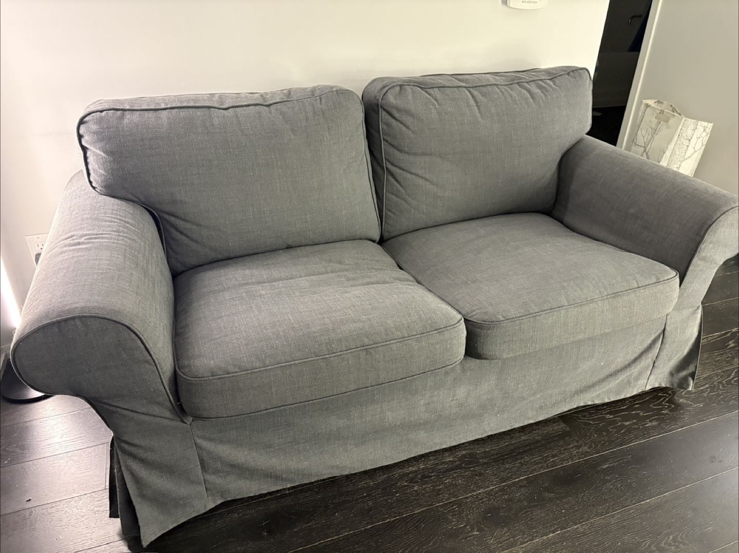 IKEA UPPLAND Loveseat - Hakebo Dark Grey