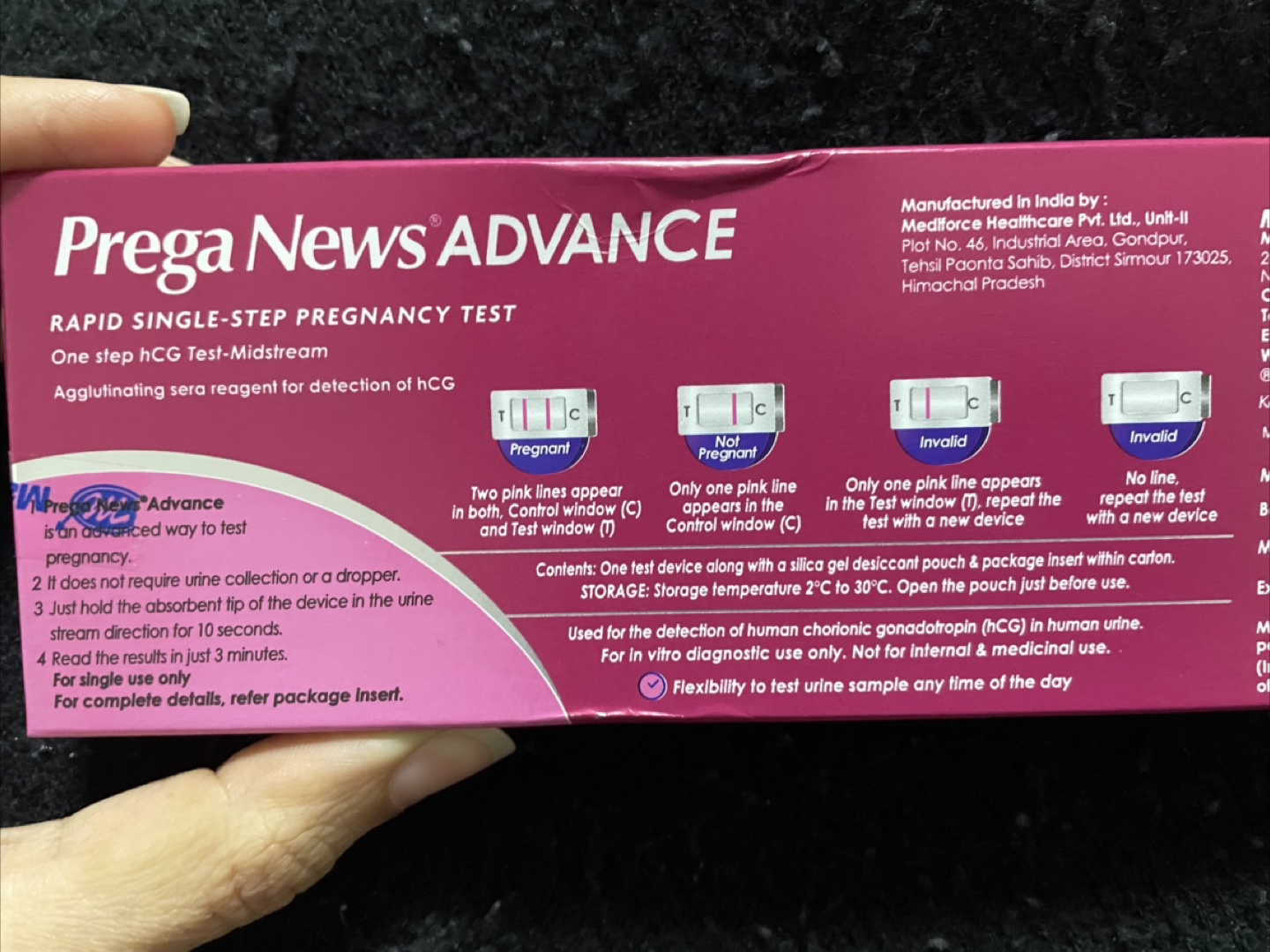 Prega News Advance Pregnancy Test - 2 Packs - photo 3