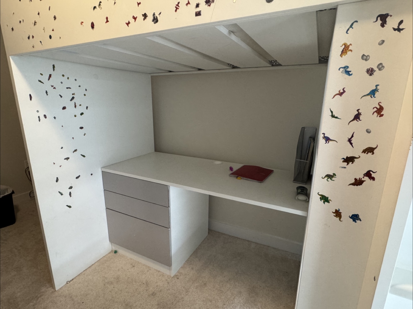 Kids Loft Bed with Desk and Storage (2 available) - photo 4