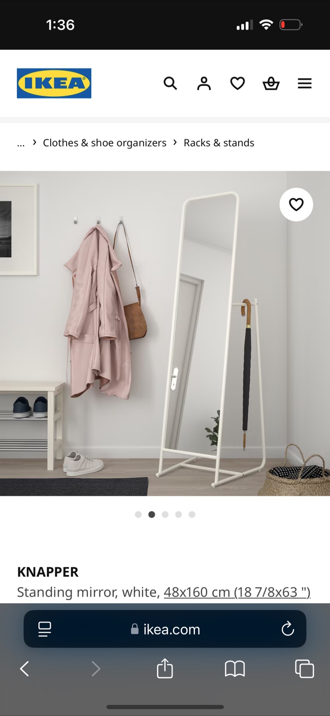 IKEA Full-Length Mirror - photo 3