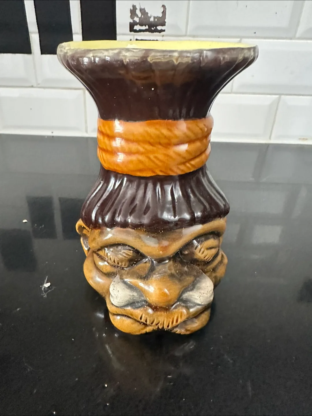 Vintage Ceramic Tiki Mug thumbnail