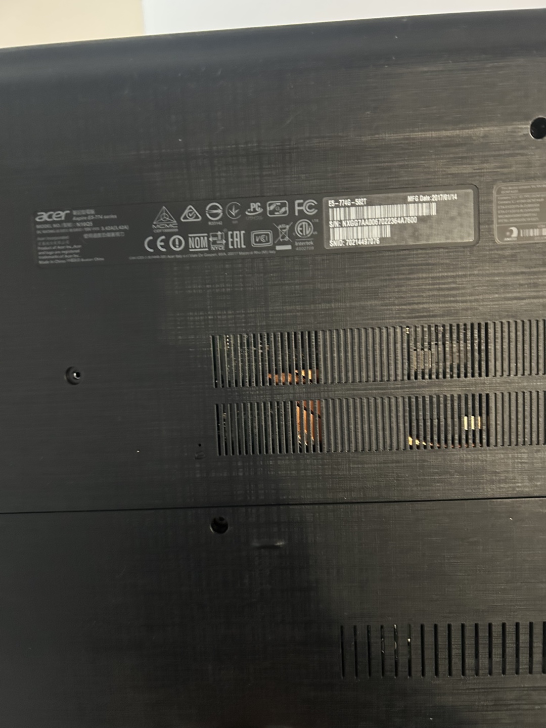 Acer Aspire E5-774G Gaming Laptop - photo 5