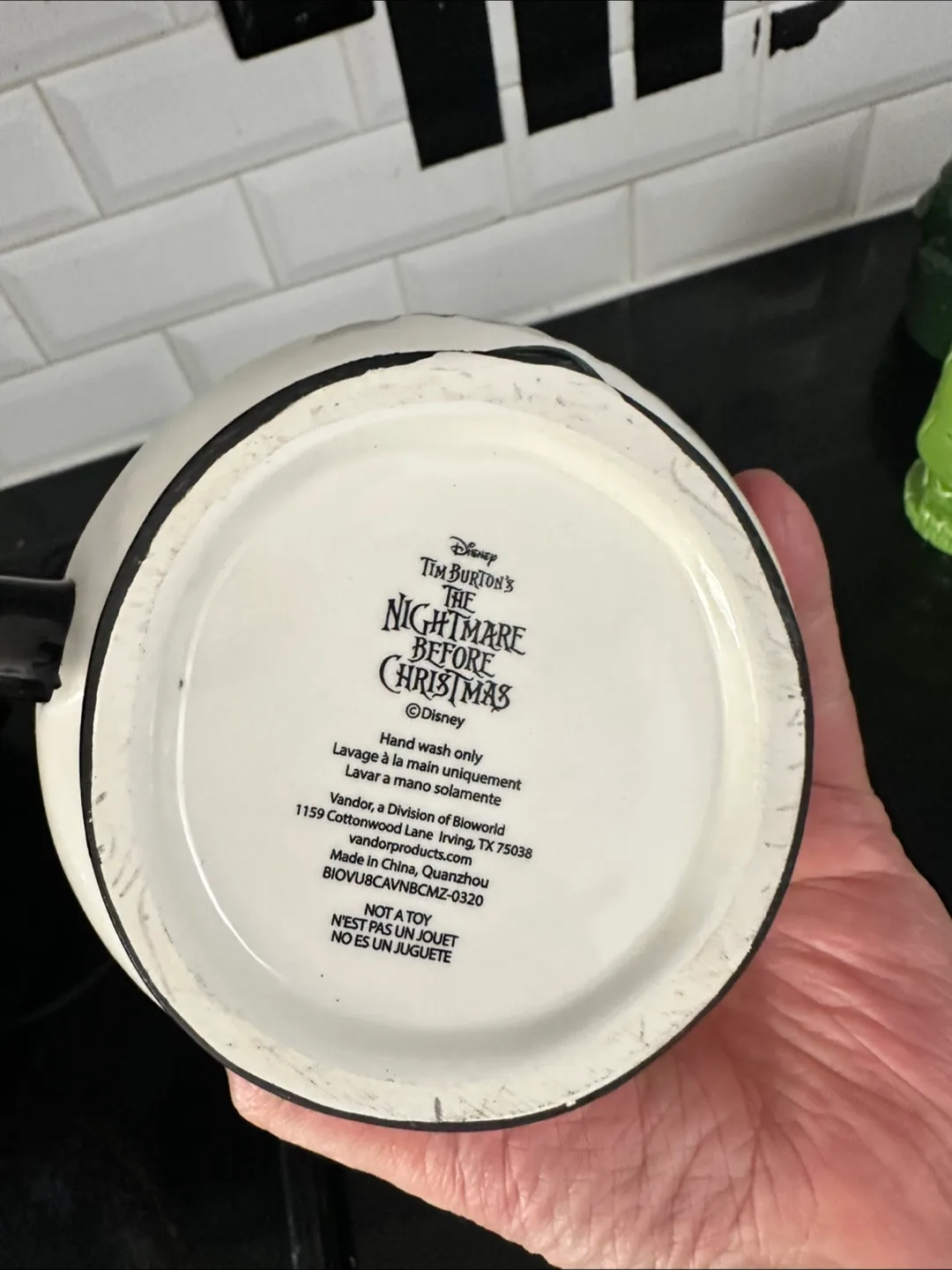 Jack Skellington Nightmare Before Christmas Mug image indicator(3)