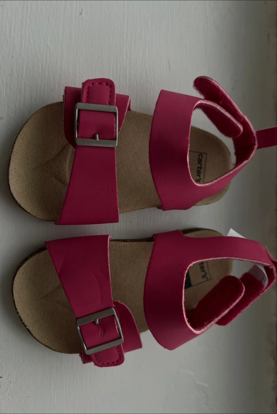 Carter's Pink Baby Sandals - Size 6-9m image indicator(2)