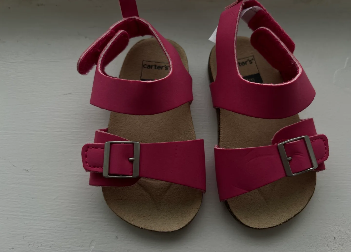 Carter's Pink Baby Sandals - Size 6-9m image indicator(5)