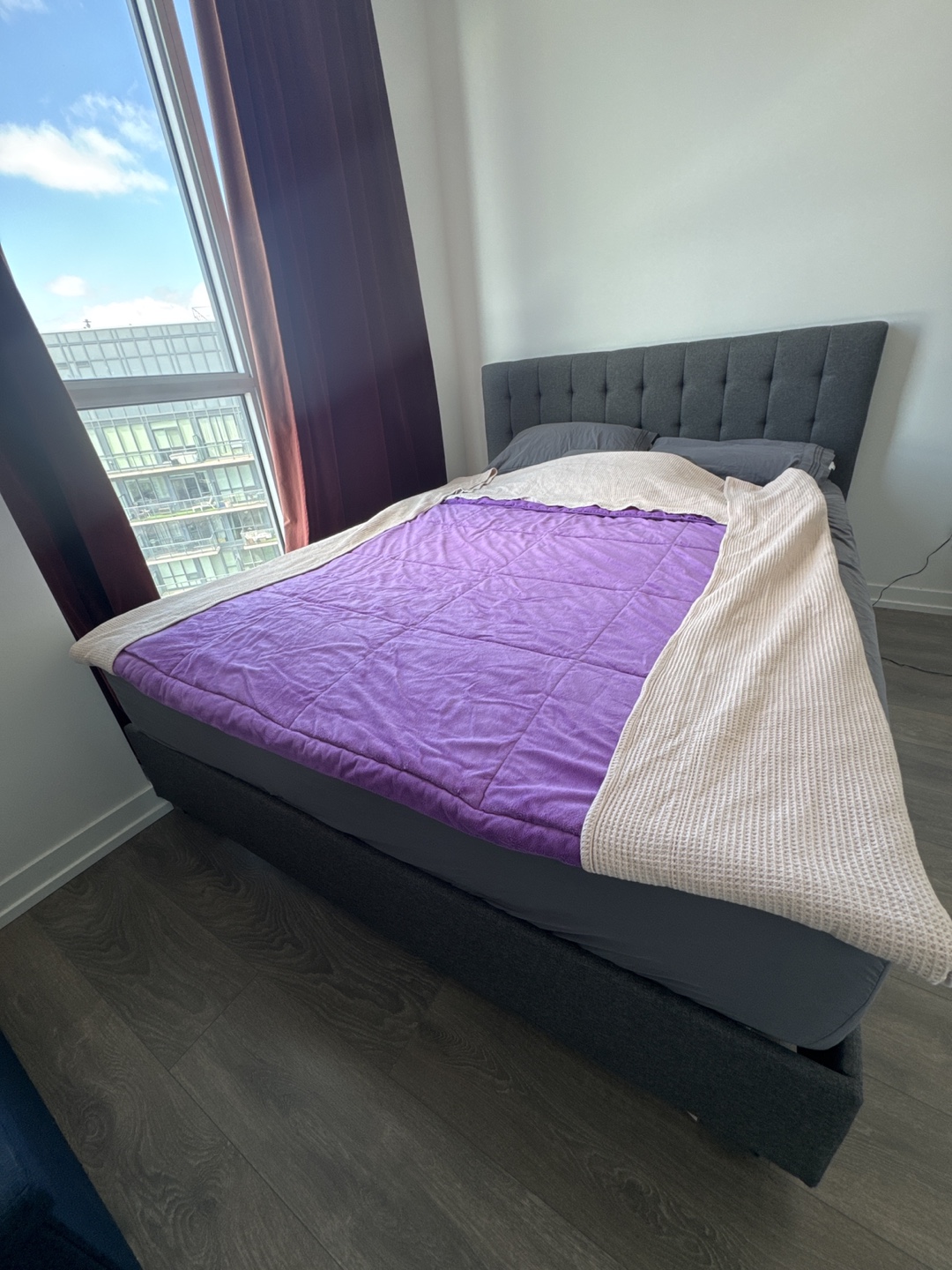 Queen Upholstered Bed Frame