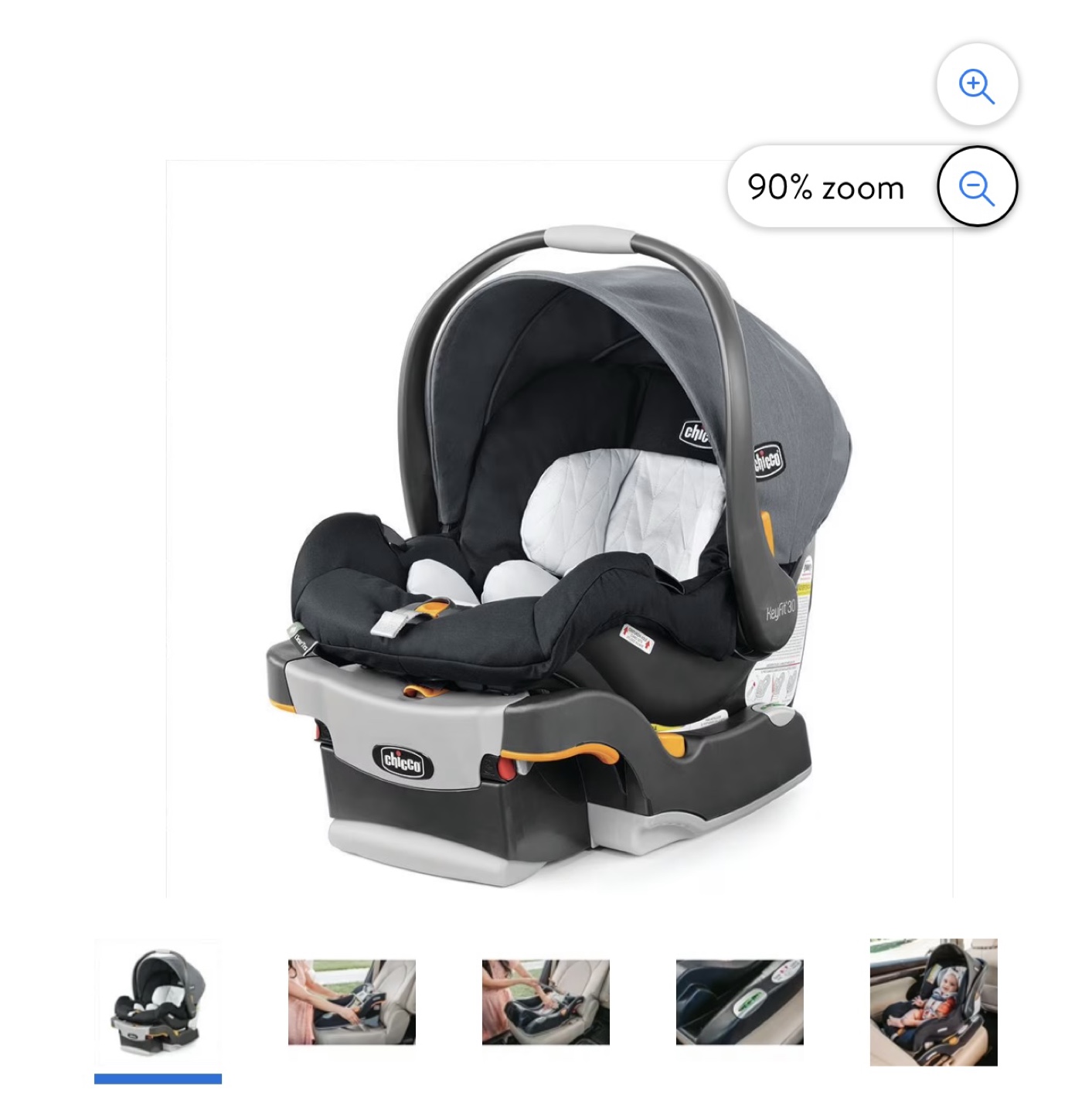 The Chicco® KeyFit® 30 ClearTex®