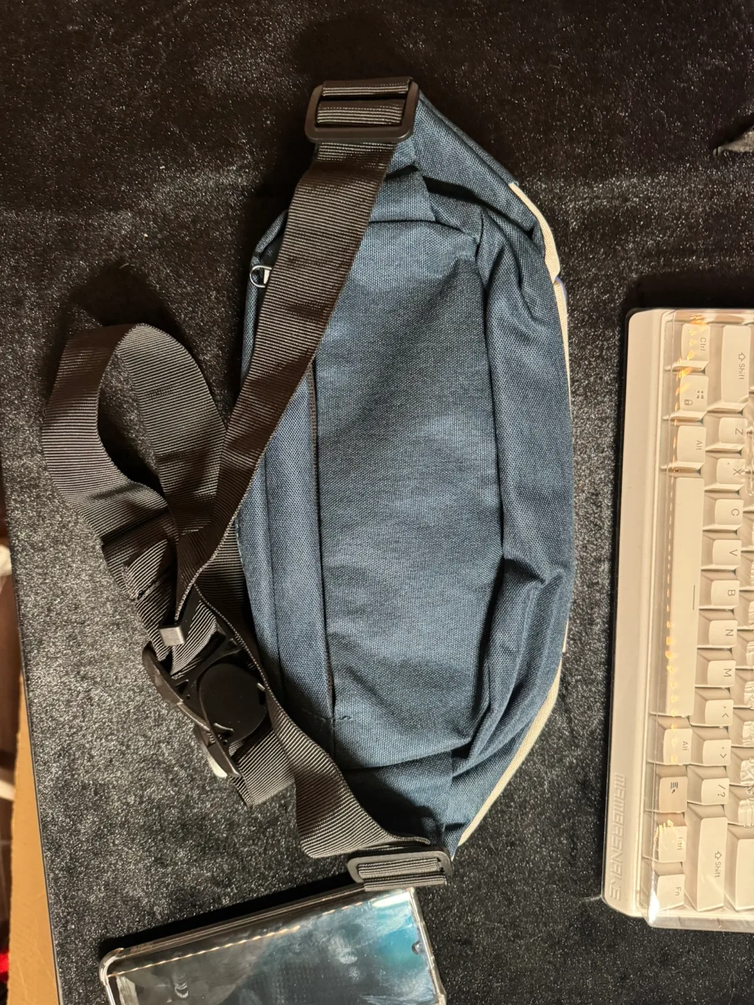 MENSPE Waist Bag - Two-Tone, Multiple Pockets image indicator(2)