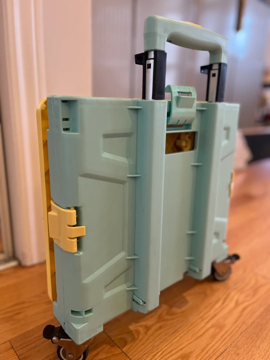 90% new✨🌈Portable Collapsible Shopping Cart with Wheels image indicator(7)