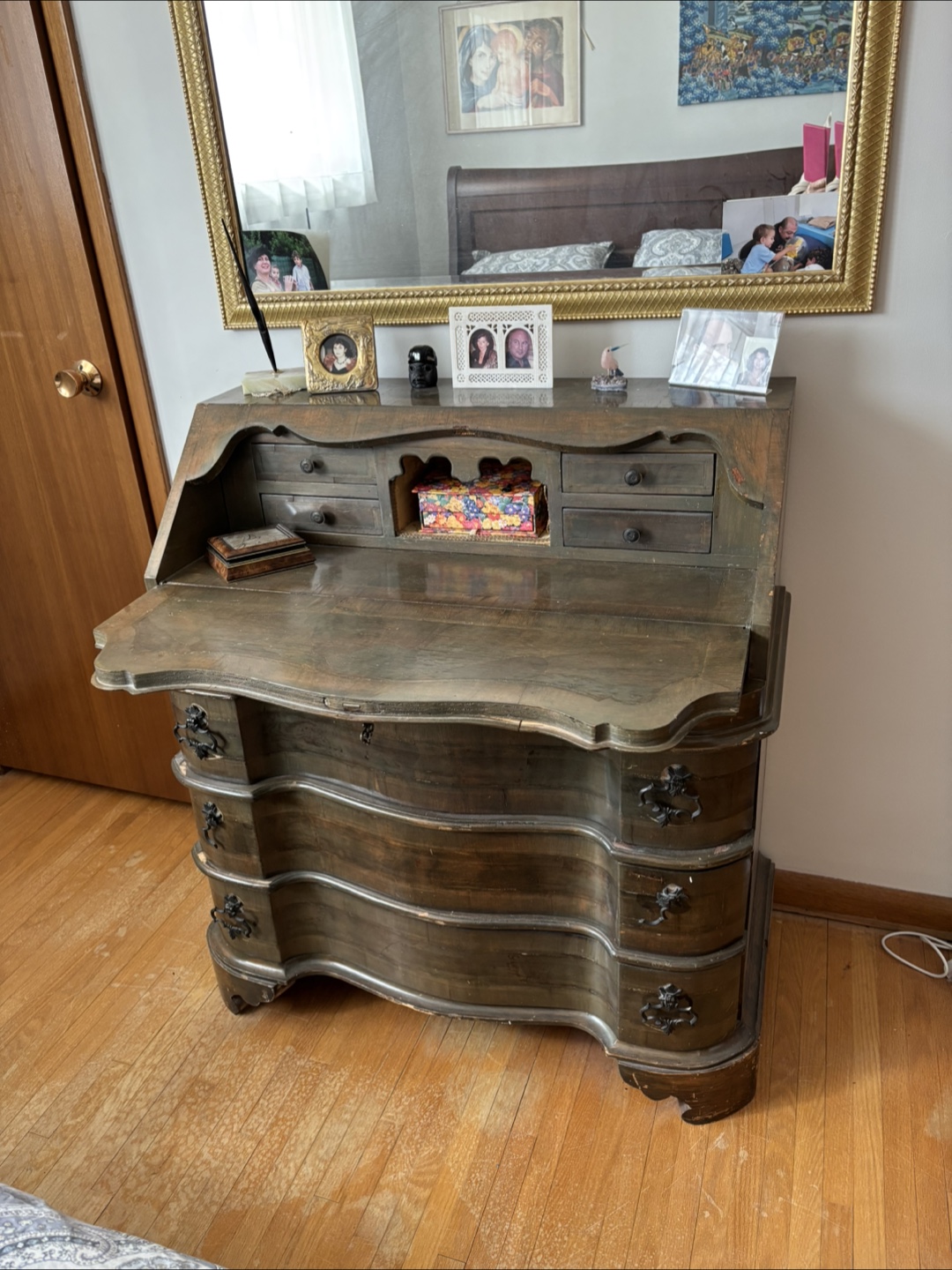 Antique Secretary Desk - photo 3