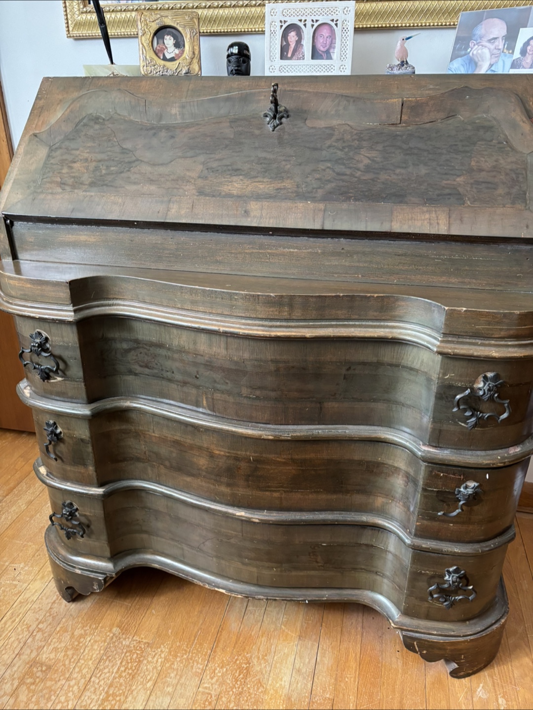 Antique Secretary Desk - photo 4
