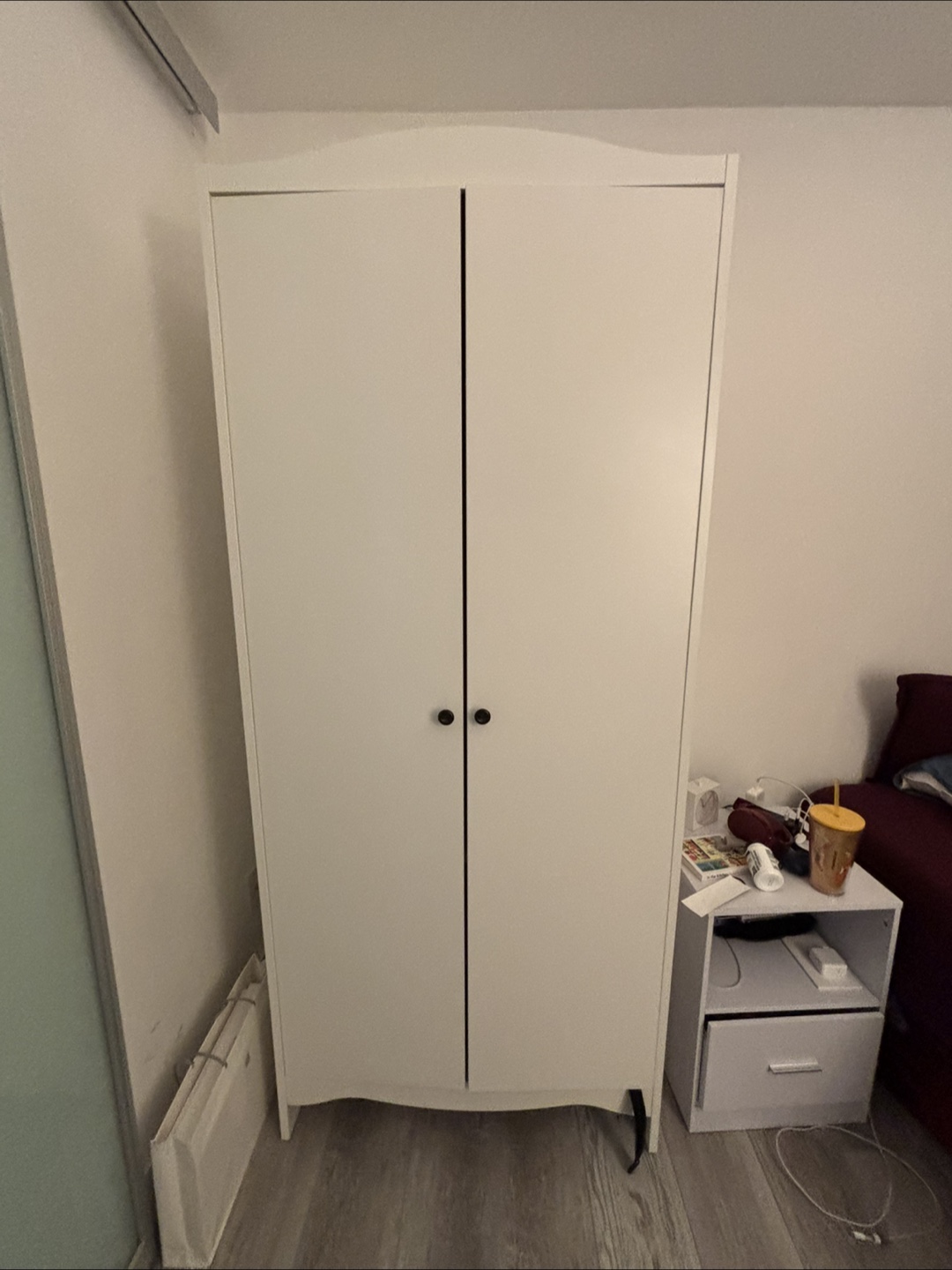IKEA SMÅGÖRA White Wardrobe
