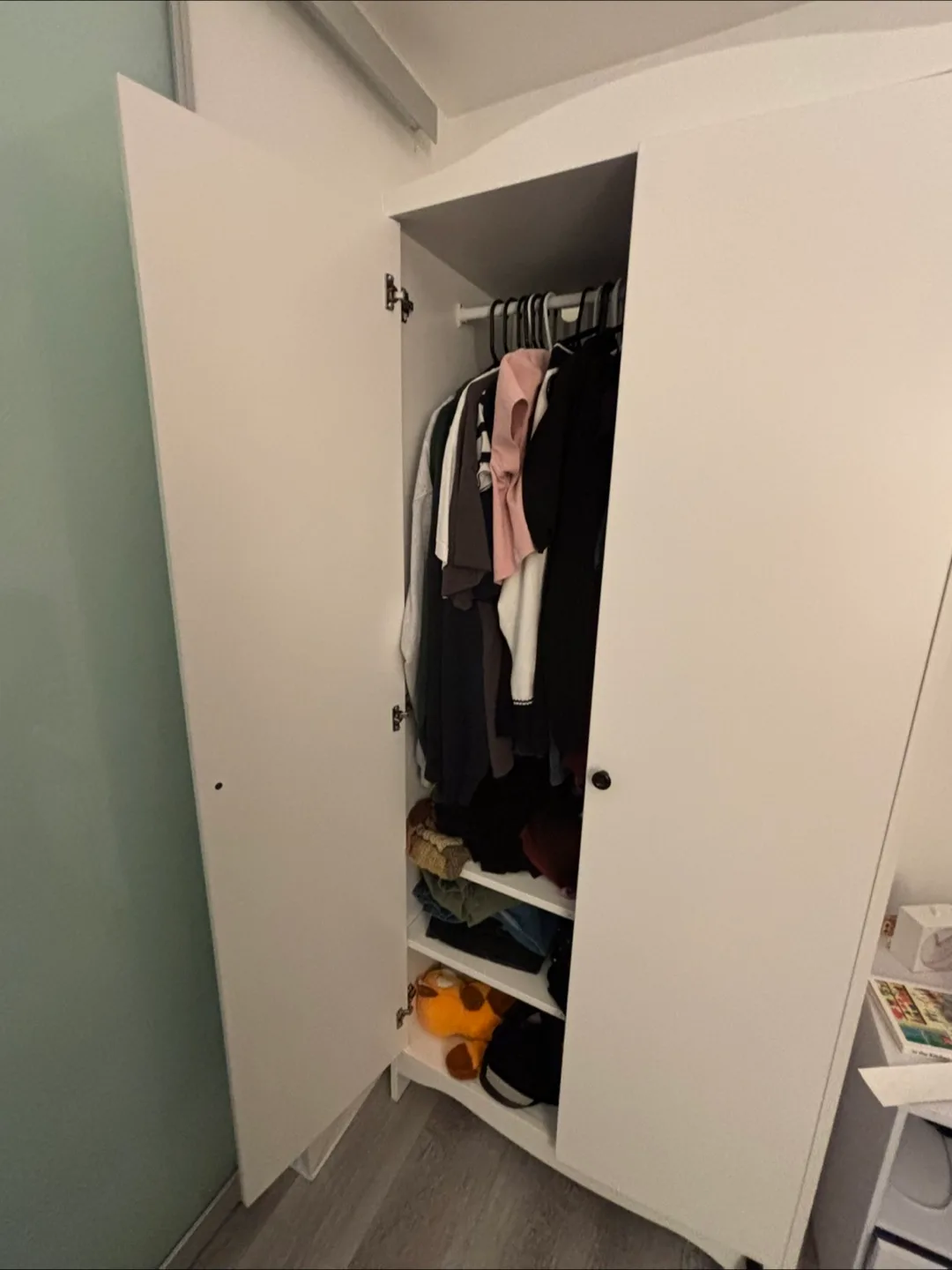 IKEA SMÅGÖRA White Wardrobe image indicator(2)