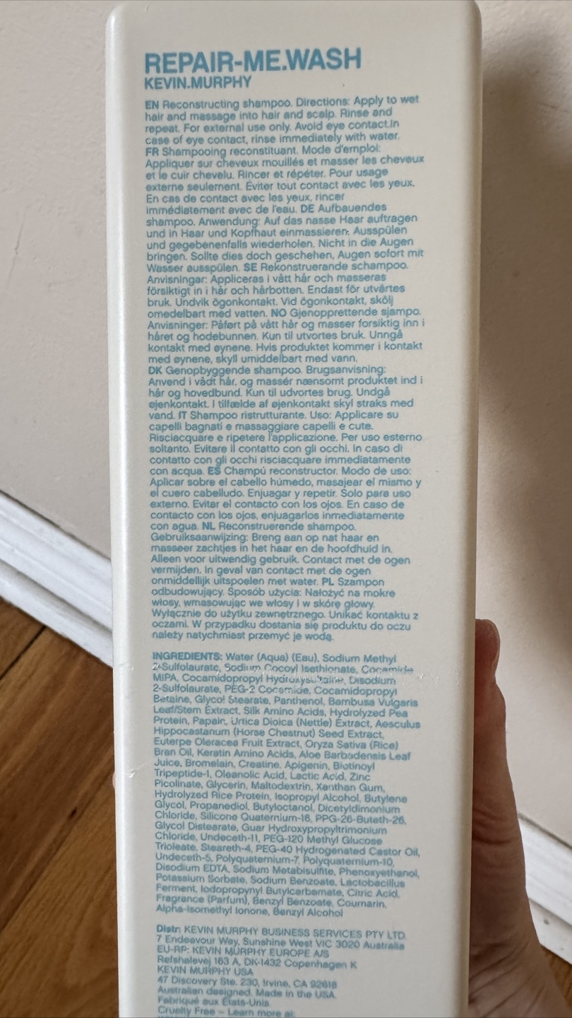 Kevin Murphy Repair-Me.Wash Shampoo - 1 Litre - photo 2