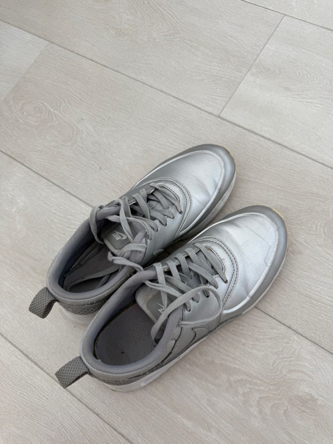 Nike Air Max Thea Premium Silver Sneakers