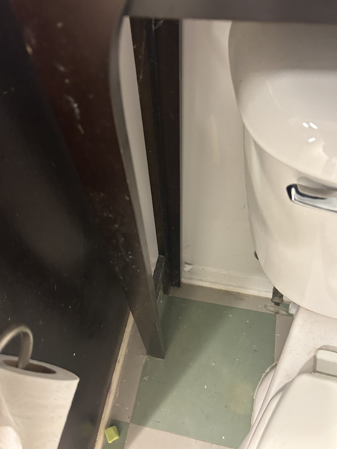 Dark Brown Bathroom Cabinet Over Toilet - photo 4