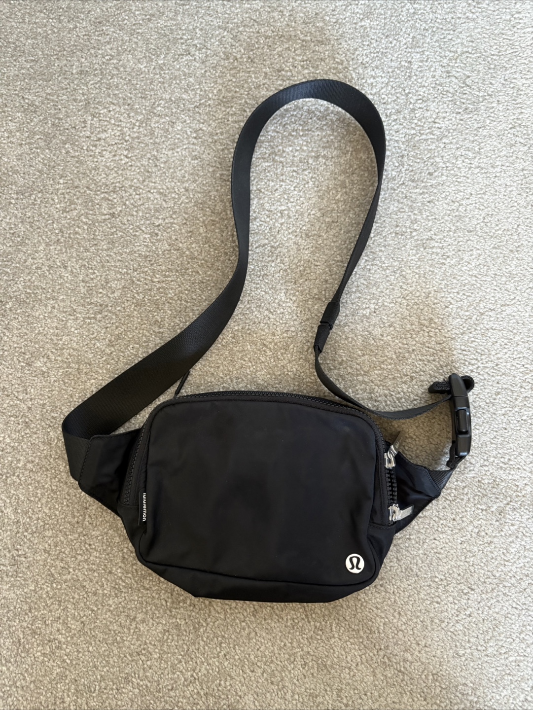 Lululemon Black Belt Bag