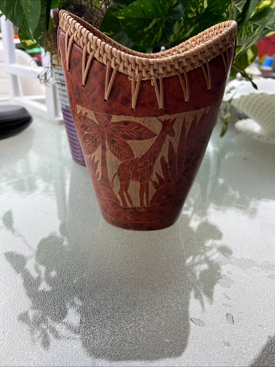 Unique Giraffe Decor Vase thumbnail