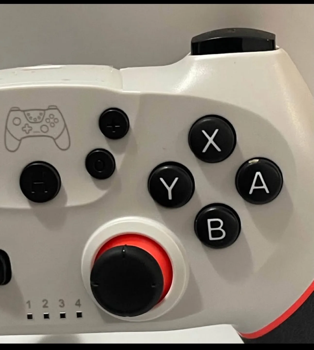 Wireless Controller for Nintendo Switch - White image indicator(7)