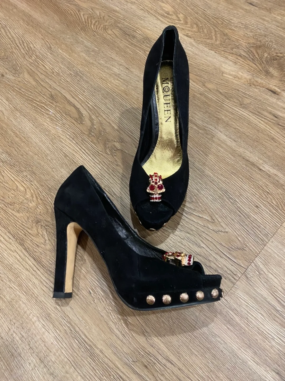 Alexander McQueen Black Heels - Size 38 image indicator(2)