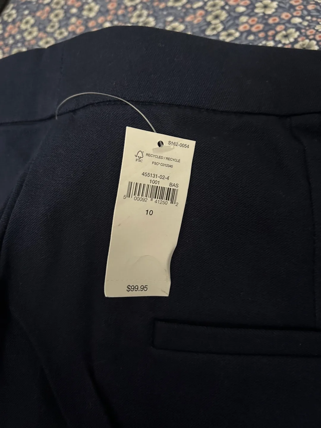 Brand New - GAP - Flared formal trouser - Blue image indicator(3)