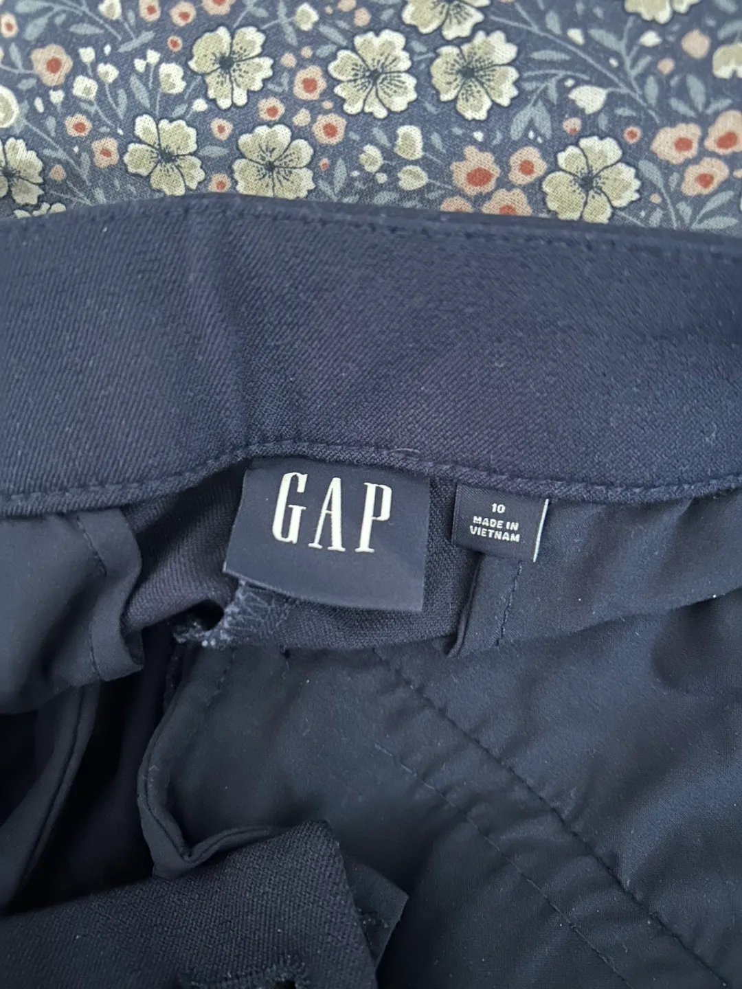 Brand New - GAP - Flared formal trouser - Blue image indicator(4)