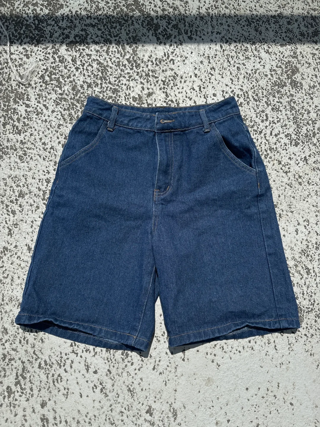 Cider Dark Wash Denim Shorts - Size XS thumbnail