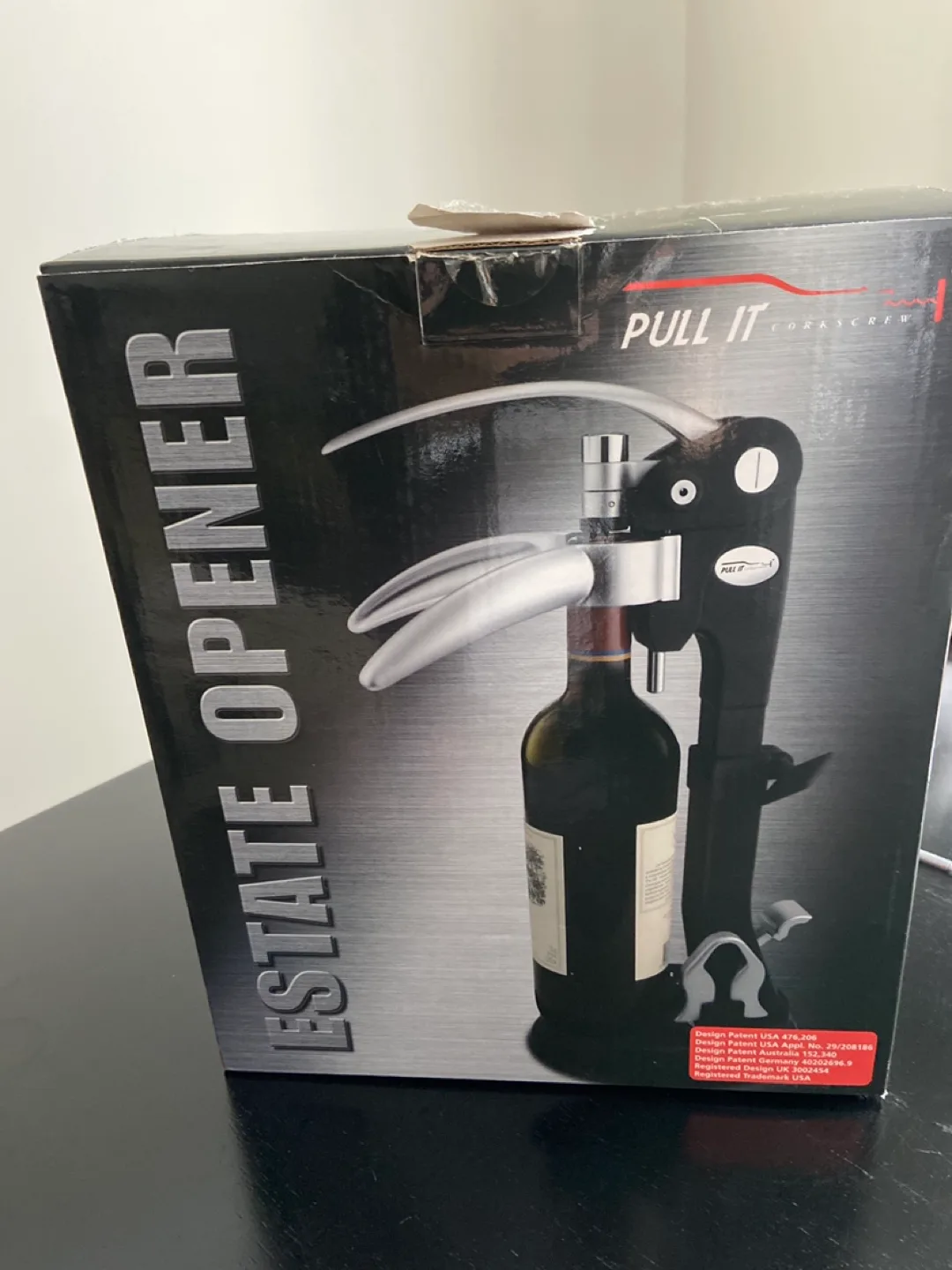 Pull-It Estate Opener Corkscrew - New in Box image indicator(3)