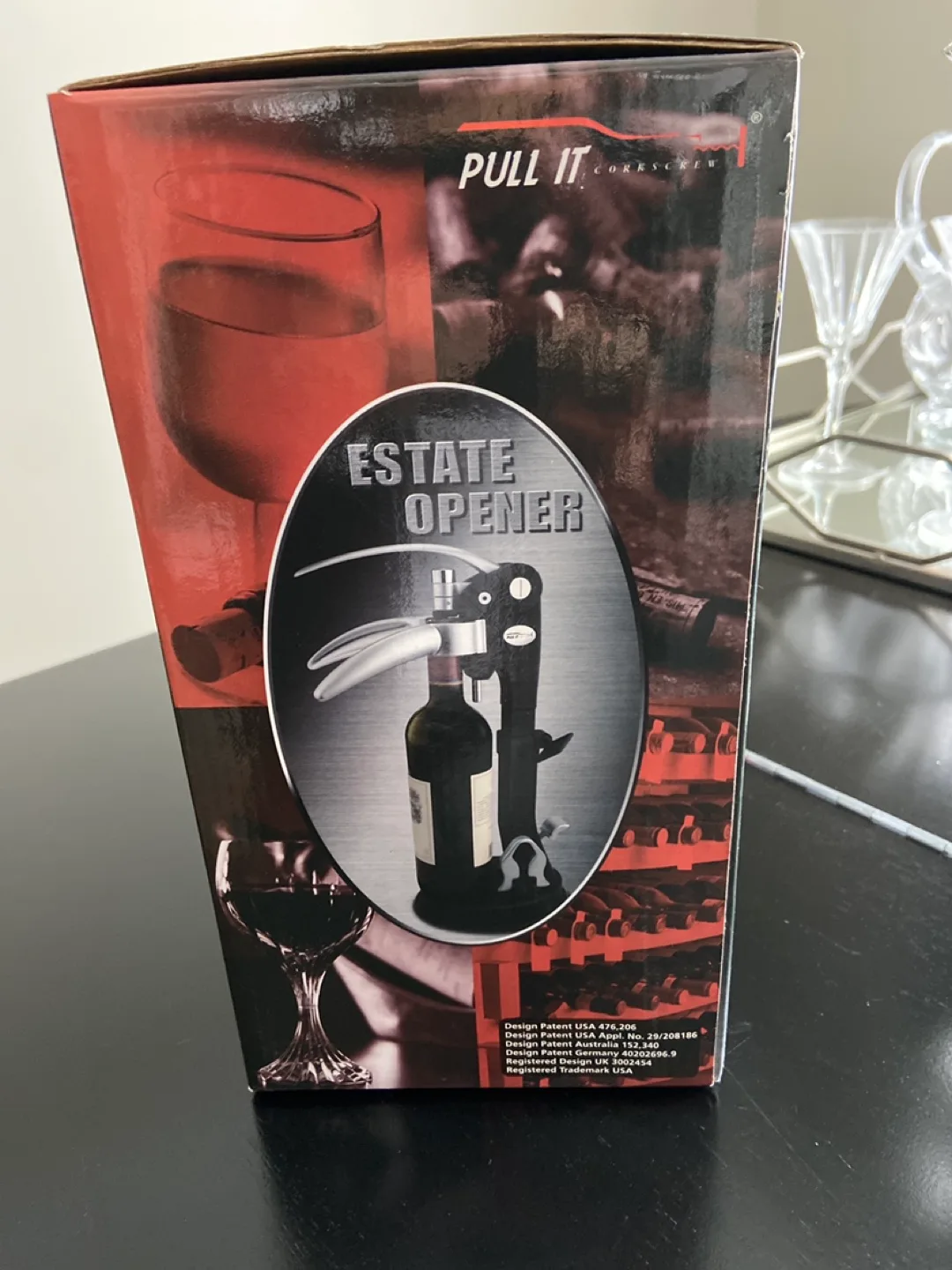 Pull-It Estate Opener Corkscrew - New in Box image indicator(2)