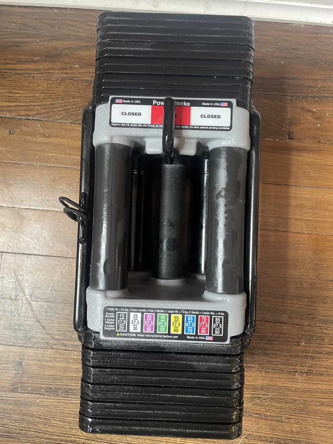 PowerBlock 90lb Adjustable Dumbbells - photo 2