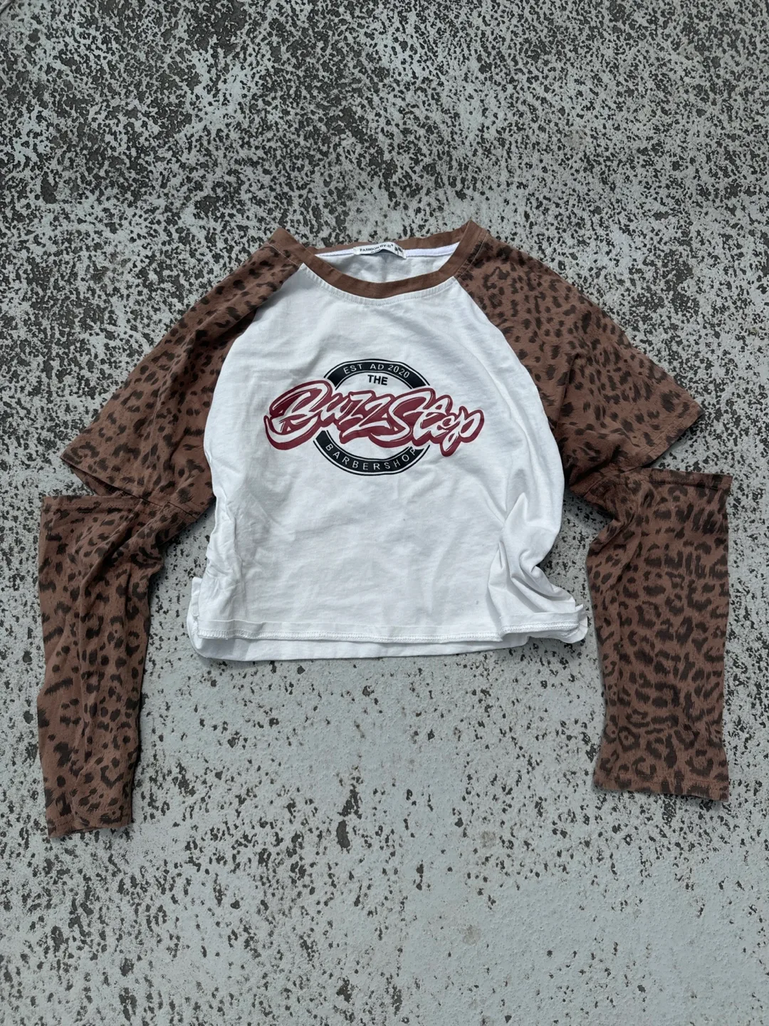 BuzzBoys Barbershop Cropped Long Sleeve thumbnail