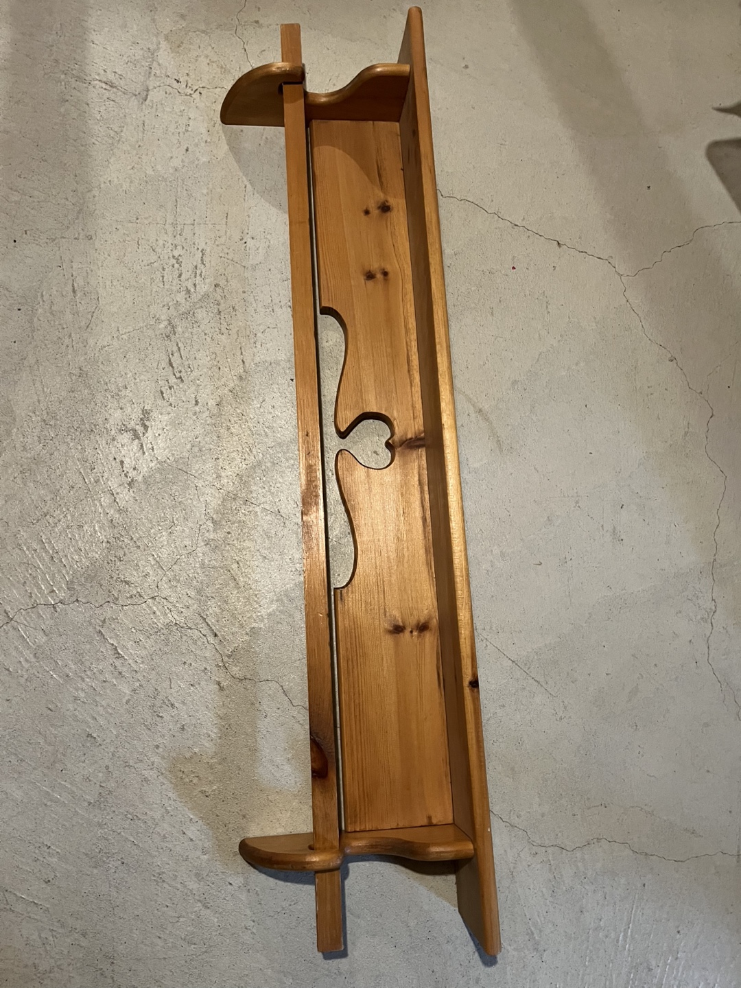 Rustic Pine Wooden Shelf - photo 2