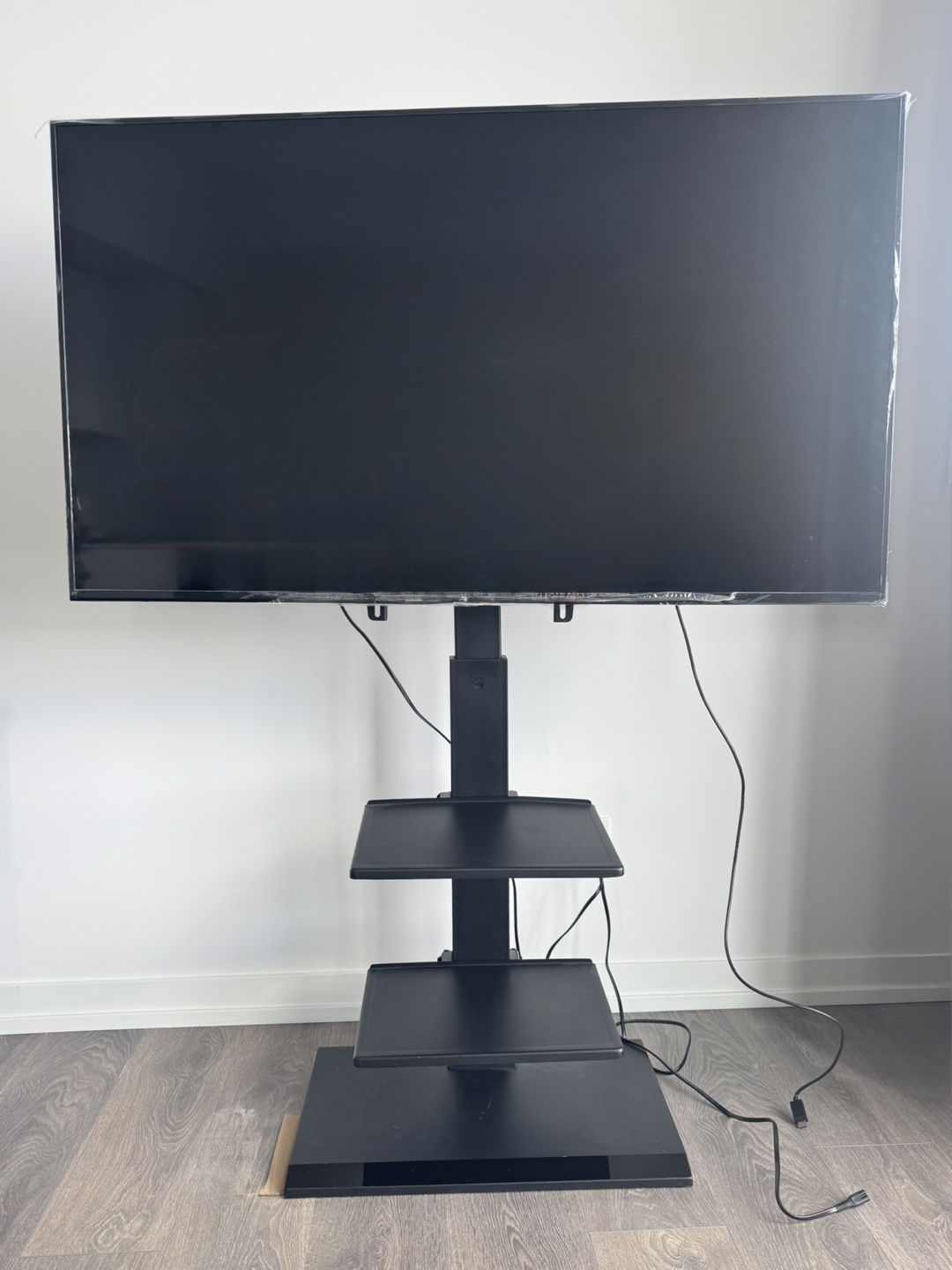 TV Stand with Shelves
