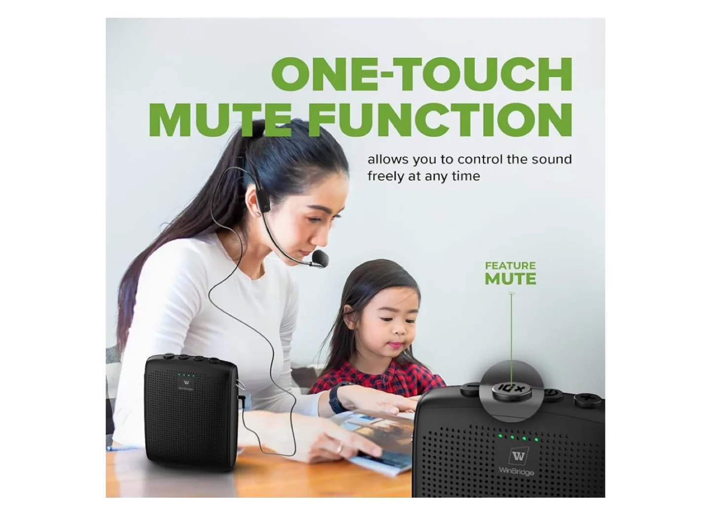 SANMIC 15W Portable Voice Amplifier with Headset Microphone image indicator(3)