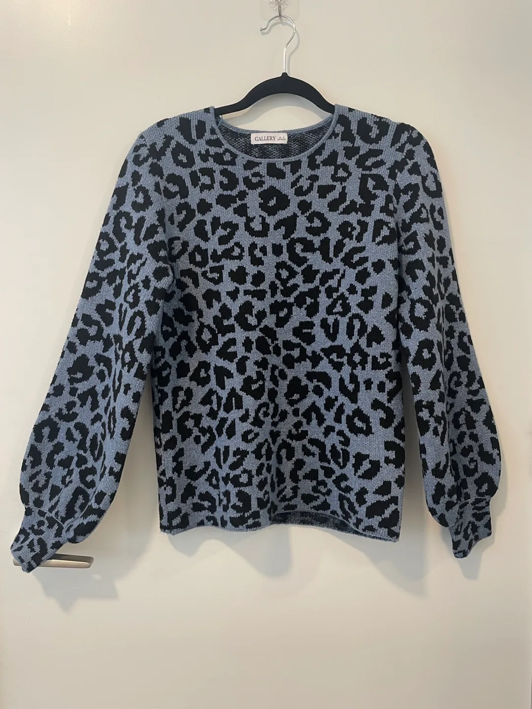 Gallery Dept. Leopard Print Knit Sweater thumbnail