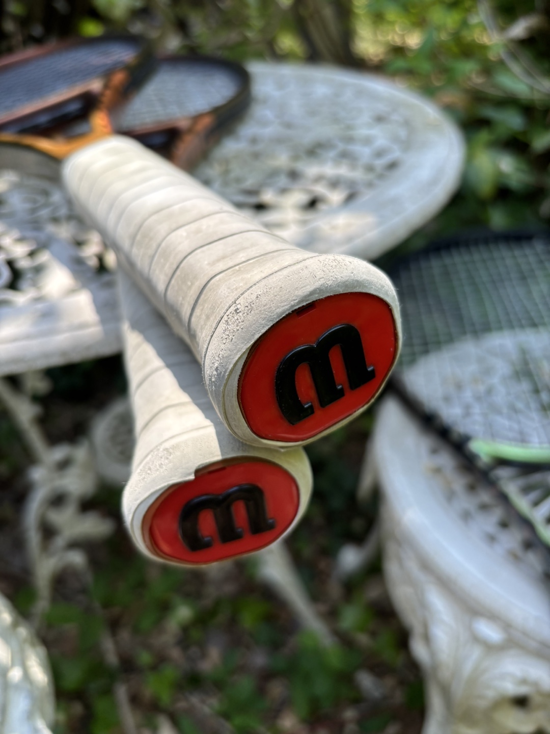 Used Wilson Pro-Staff 97 V14 4 3/8 Tennis Racquets (2) - photo 3