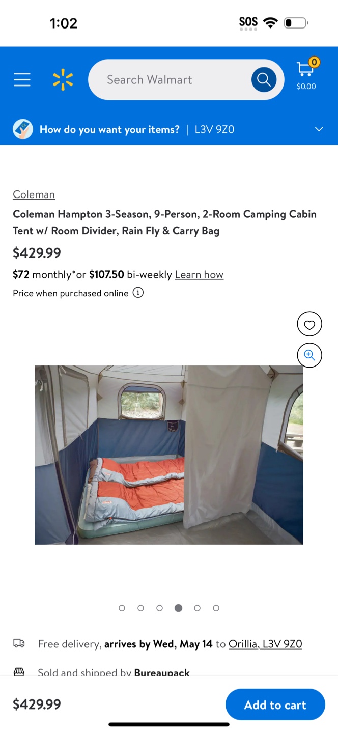 Coleman Hampton 9-Person 3-Season Cabin Tent - photo 3