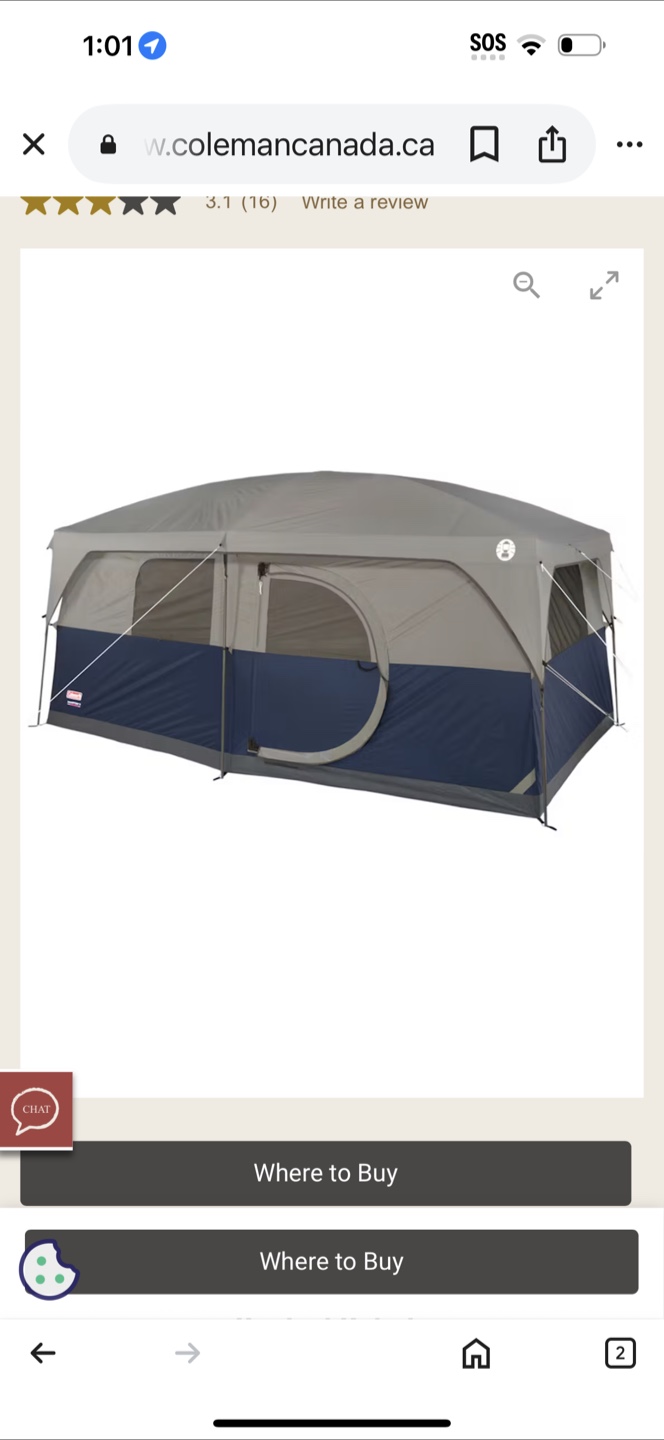 Coleman Hampton 9-Person 3-Season Cabin Tent - photo 4