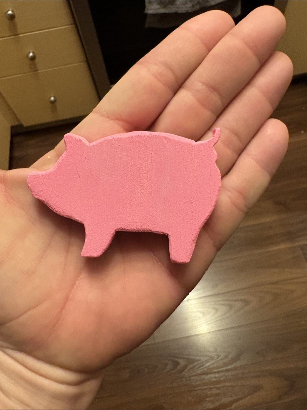 Adorable Pink Pig Fridge Magnet - photo 2