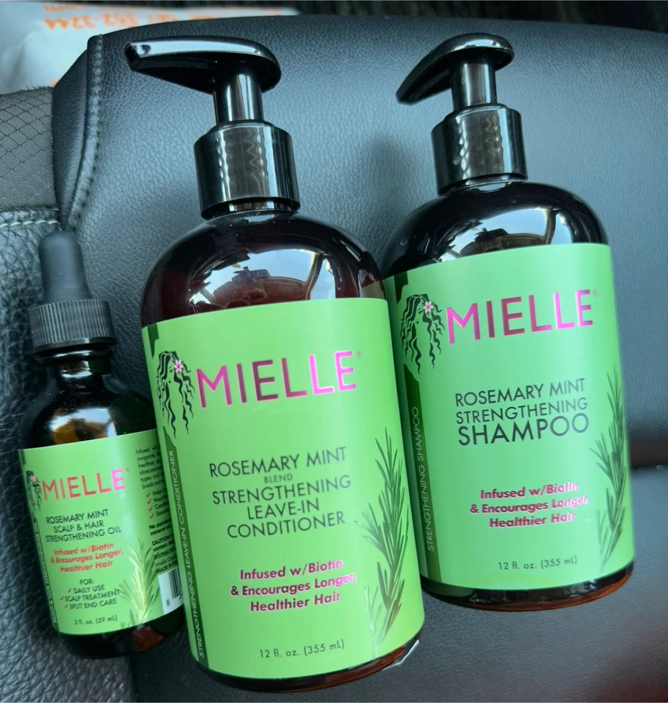Mielle Rosemary Mint Strengthening Hair Care Set thumbnail
